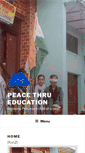 Mobile Screenshot of peacethrueducation.org